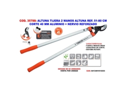 Altuna tijera 2 manos altuna51 80 cm corte 40 mm alu+nervio refo