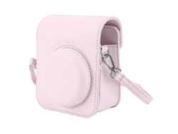 Mini bolsa protectora para cámara instantánea, estuche de PU con correa ajustable para el hombro para cámara Fujifilm Instax Mini 12 TAISHENGDA