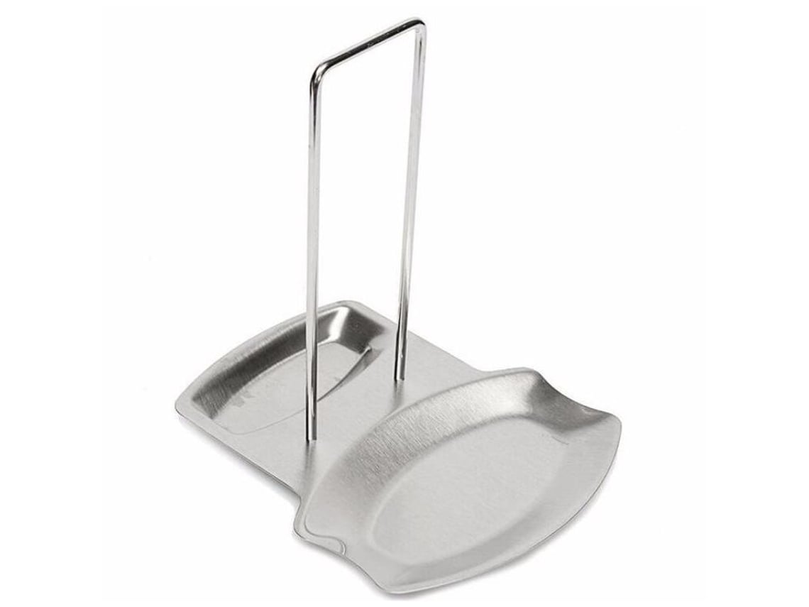 Organizador de tapas y cucharas Linjou Rebe-Lid de acero inoxidable resistente a la corrosión, apto para lavavajillas, 7,2 x 6 x 7,8 pulgadas.