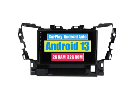 Autoradio Multimedia ROVERONE para Toyota Alphard H30 2015 - 2020 CarPlay Android Coche Radio Bluetooth Navegación