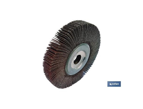 Cepillo laminas abrasivo c/nucleo rft g-80