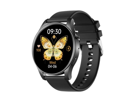 Smartwatch para Mujeres, Reloj de Fitness 1,43 Pantalla Táctil AMOLED, Responder/Hacer Llamadas con Monitor de Frecuencia Cardíaca, Presión Arteria...
