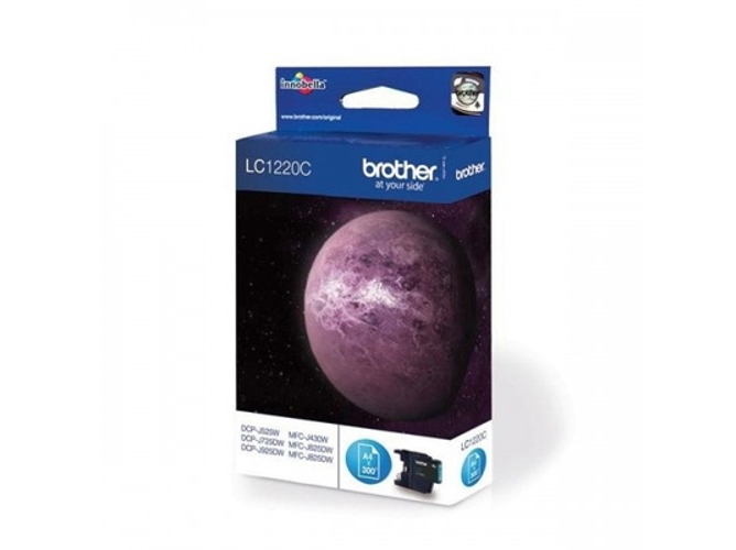 Cartucho de tinta Original BROTHER LC1220CBP Cian 300 páginas