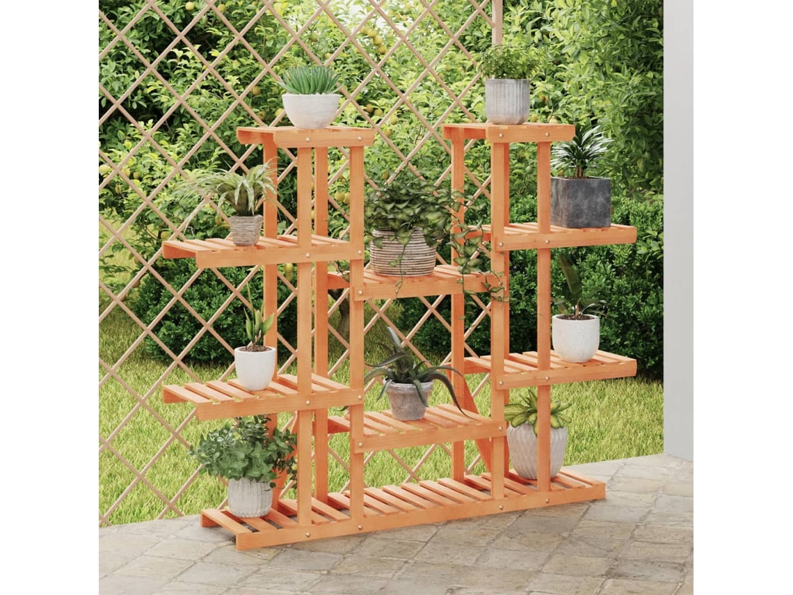 Soporte para plantas de madera maciza de abeto (110 x 25 x 110,5 cm) Wsd939006 Lovely Home