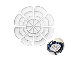 Alfombrilla para casco TAISHENGDA, impermeable, con forro antihielo, multifuncional.