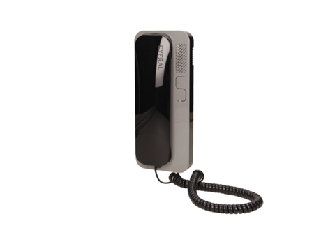 Intercomunicador Multi-Residente para Instalación 4/5/6 Hilos Negro/Gris Cyfral ORNO