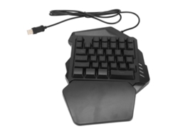 Baoj-2026novoteclado Mecographic Gaming RGB Teclado de una mano