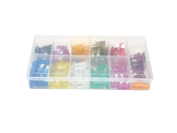 Fusible de cuchilla 2026dz-kit para automóvil, 140 piezas, tamaño mediano, 2A~40A, variedad