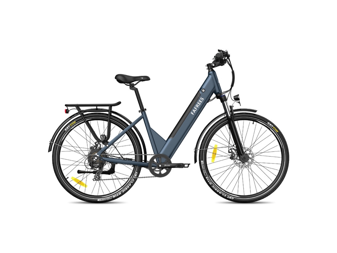Bicicleta eléctrica urbana Fafrees F28 Pro (110 km, 25 km/h, 36 V, 14,5 Ah, 250 W), color azul