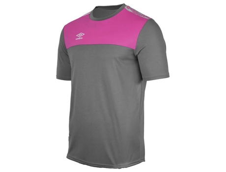 Camiseta de Hombre para Fútbol UMBRO Ness Gris (8 / 10 Años)