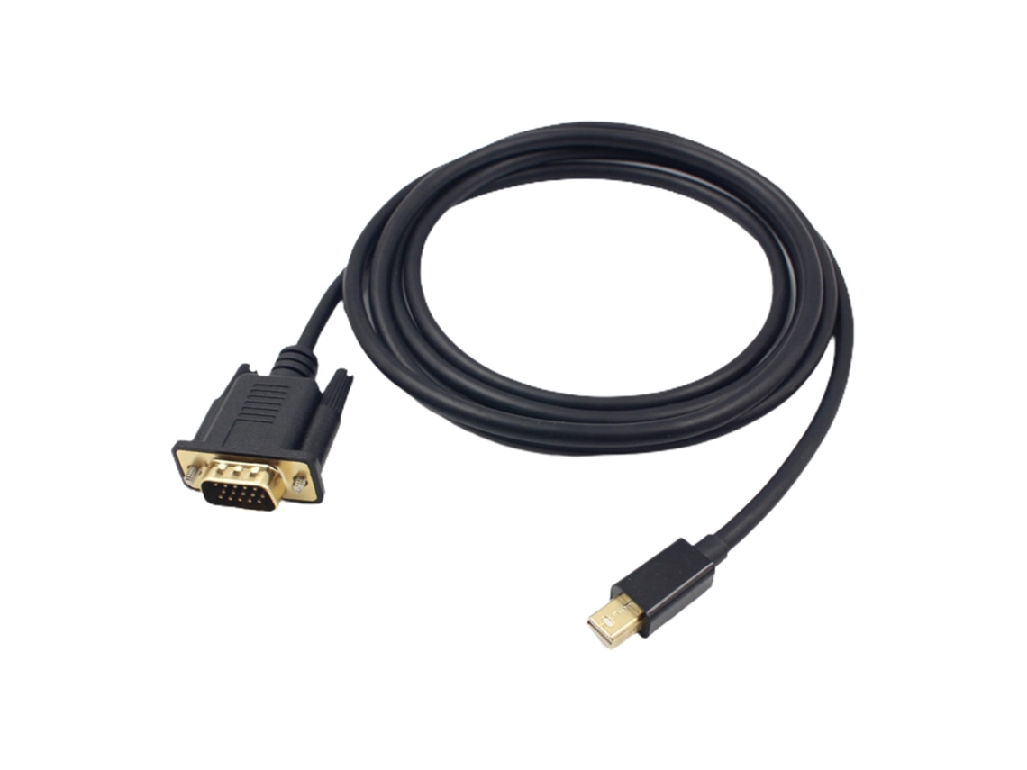 Cable Adaptador Mini Displayport A Vga 1080p De 1,8 M Compatible Con Thunderbolt Macbook Air Pro