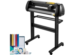 Plotter de Corte 720mm con Software Signmaster, 5 Rollos de Vinilo, Alta Precisión, USB, Soporte y Cuchillas Intercambiables Tekmaquinas