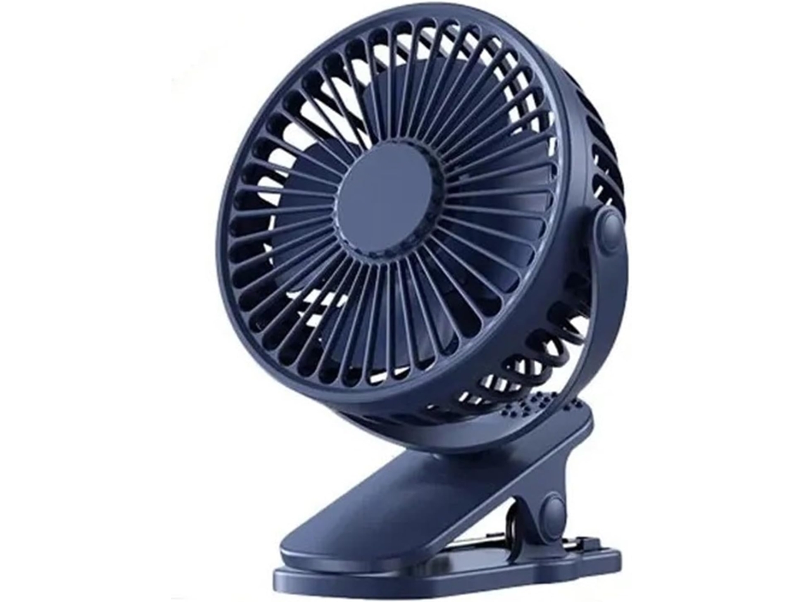 Ventilador De Escritorio Usb Ventilador Mesa Portátil Con Clip Mini Recargable Rotación 720 Grados 5