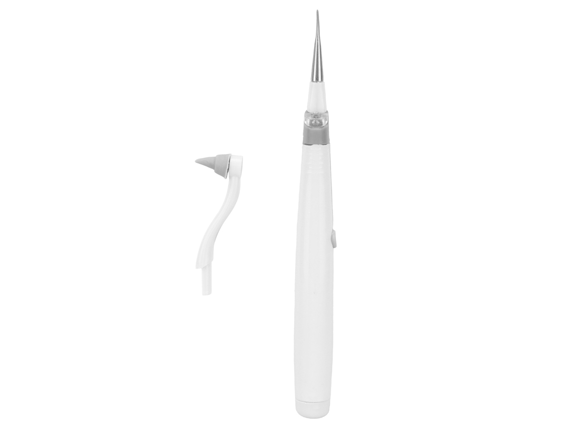 Limpador Elétrico De Dentes Portátil Para Remover Manchas, Placa E Tártaro Com Cabeças Substituíveis