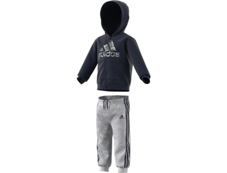 Chándale ADIDAS Logo Hd Baby Marino (Talla: 9 Meses)