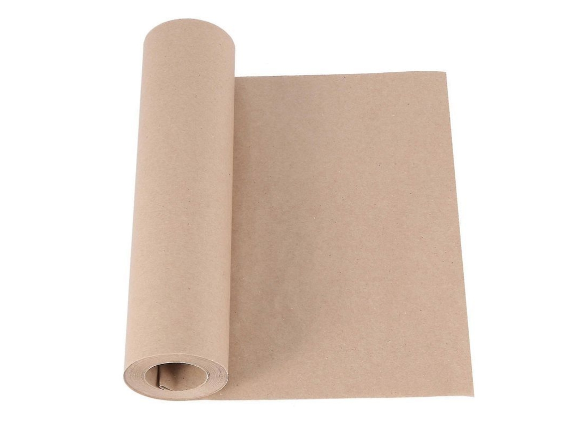 Rollo De Papel Kraft Marrón De 30 M Para Empaques De Aniversario De Boda (hazlo Tú Mismo)