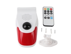 Anunciador De Voz Solar Con Detector De Cuerpo Humano Infrarrojo Y Alarma De Sonido Y Luz De Alto Decibelio