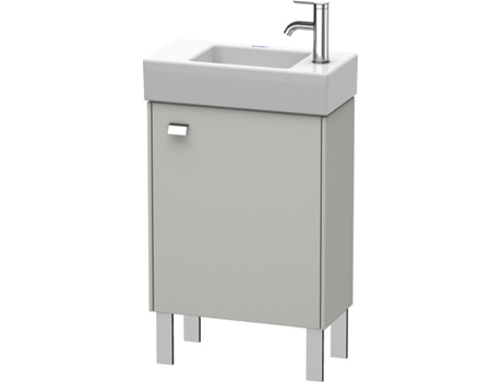 Mueble bajo lavabo DURAVIT Brioso de 48,4 x 23,9 cm 1 puerta con bisagra a la derecha 1 balda de cristal para lavabo Vero Air 072450