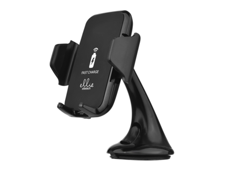 Cargador Ellietech Inalámbrico Automóvil Teléfono Carga Negro