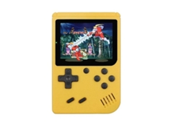 Consola De Juegos Portátil Retro Con 500 Juegos, Amarilla*