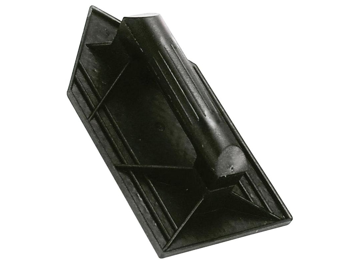 Talocha plástico punta mango redondo 26x14cm negra