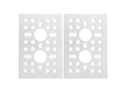 Panel De Rejilla De Aluminio, Panel De Malla, Componente De Exhibición De Pared, Control Industrial 3123-0048-0072