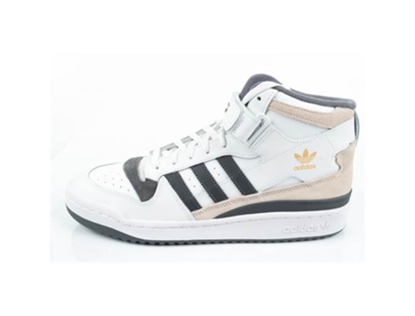 Zapatillas ADIDAS Forum Mid Hombre (45,3 - Blanco)