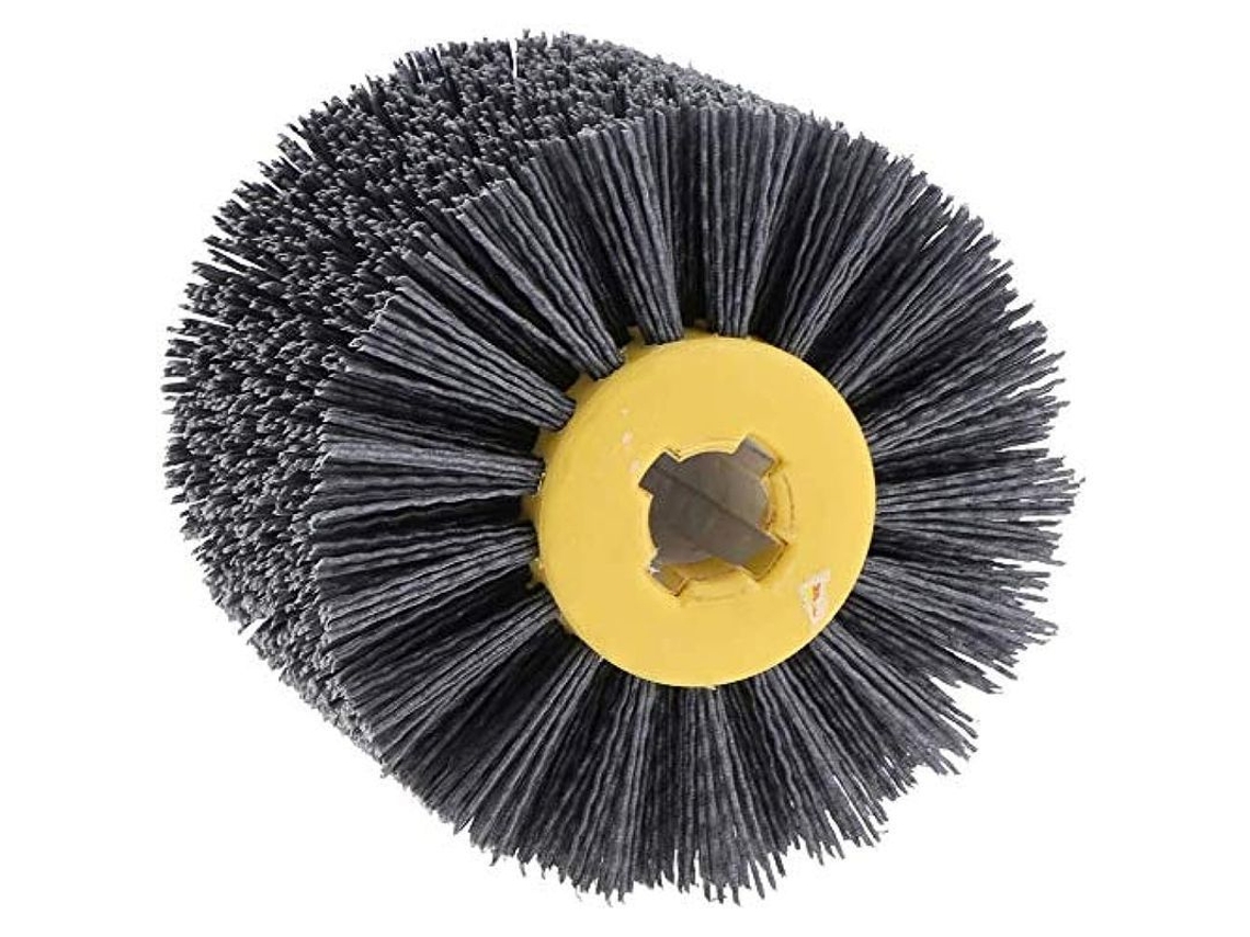 2026-pincel De Nylon Pull Wheel - Grano 180 - Para Madera, Máquina De Satinado - 120mm