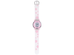 Ats-reloj Deportivo Digital Para Niñas Con Escala Clara Reloj 3d Cartoon Impermeable Con Luz Led Alarma Para 3 A 10 Años Blanco
