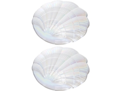 Lote De 2 Plateaux Transparentes Para Nail Art Palette De Mélange Vernis À Ongles Y Pigments Assie...
