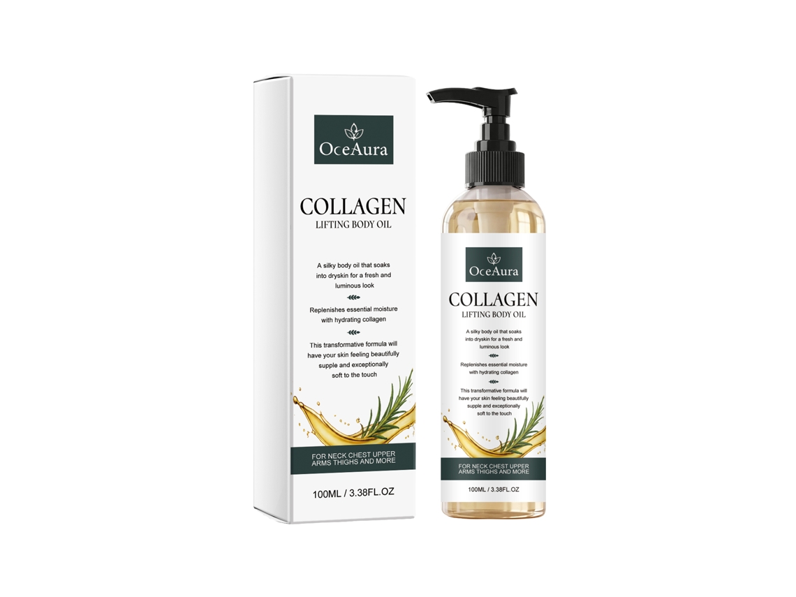 Aceite corporal reafirmante con colágeno