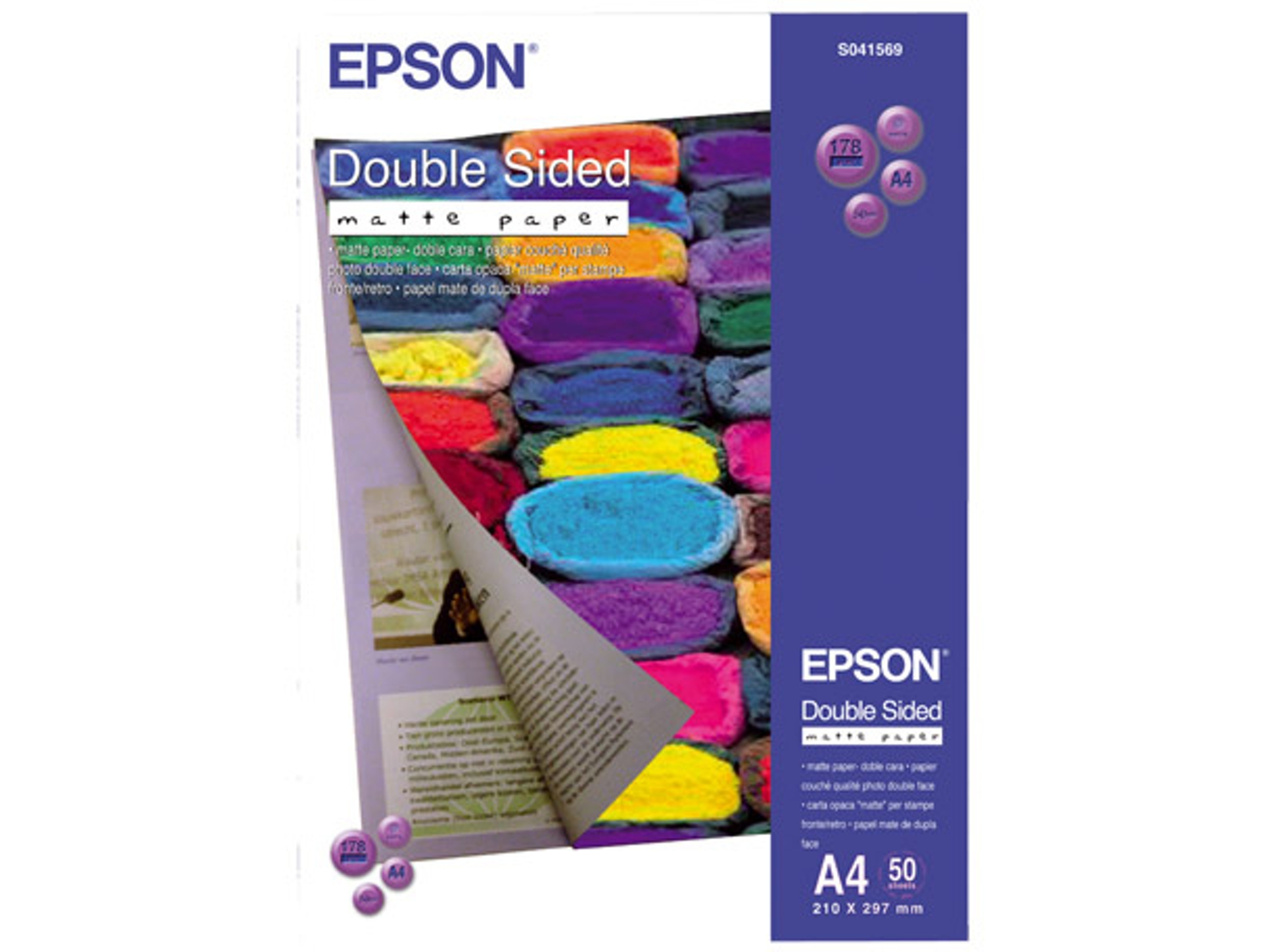 Papel EPSON C13S041569 FOTO