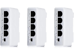 Lote De 3 Cables De Extensión Poe De 4 Puertos, De 1 A 100 Mbps, Pasivos, Estándar Ieee802 3af.
