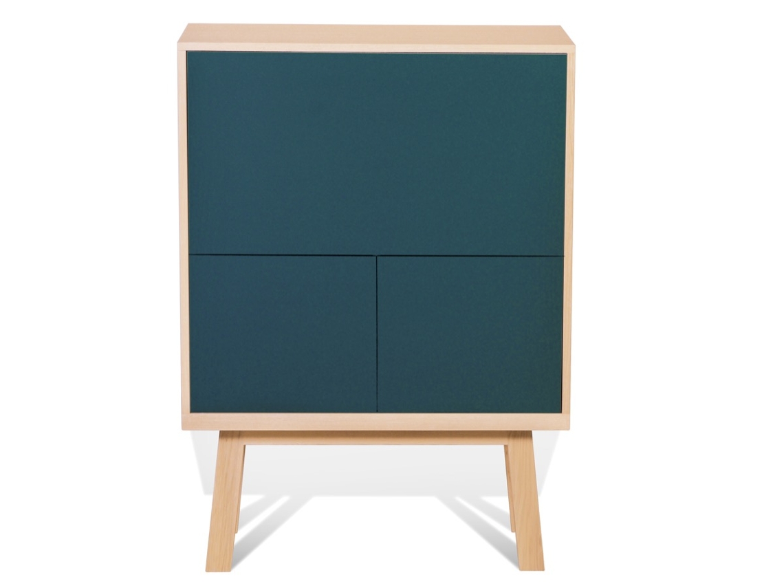 Escritorio MON PETIT MEUBLE FRANÇAIS de Madera Con Almacenamiento 90 cm de Ancho