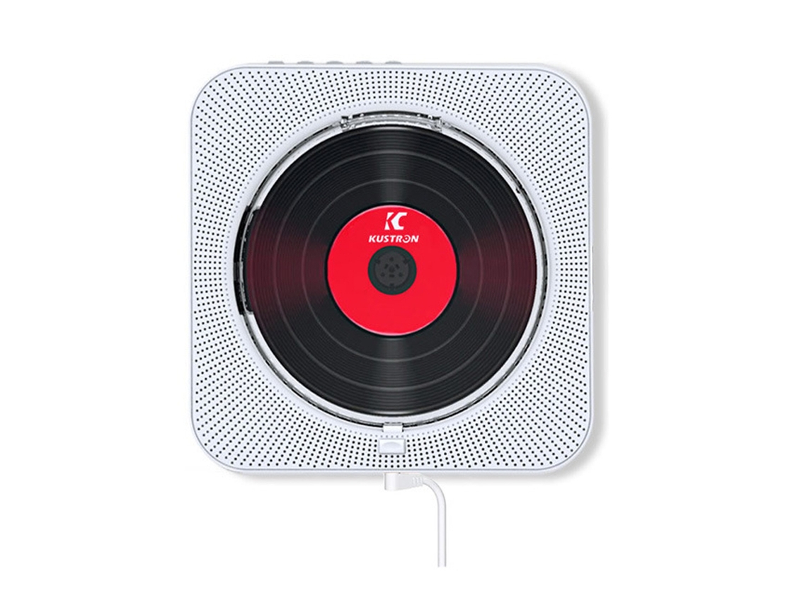 MEOIRUERY Reproductor de CD con Radio Boombox - Canareen Reproductor de CD Bluetooth actualizado con tapa protectora y pantalla LED | Entrada auxiliar 3.5mm, ra