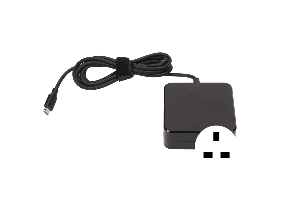 Adaptador De Corriente Portátil Y Ligero Para Portátil Usb-c De 65w, Enchufe Uk 100-240v