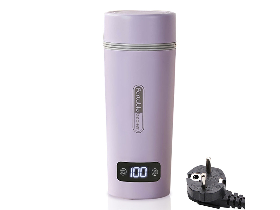 Hervidor Eléctrico Portátil De 350 Ml, A Prueba De Fugas, Con 4 Ajustes De Temperatura Preestablecidos Y Función Para Mantener Caliente, Ideal Para Viajes Y Trabajo.