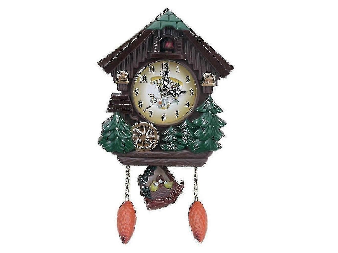 Relógio De Parede Decorativo Infantil Em Formato De Casinha De Cuco, Modelo 2025, Estilo Desenho Animado.