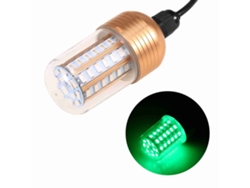 Danu26-luz De Pesca Submarina 30w 60 Leds Luz Verde Alta Potencia Para Pesca Nocturna Atrae Peces 12v