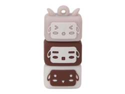 Unidad Flash Usb 2.0 De Dibujos Animados Cute Memory Thumb Stick Para Archivos De Fotos Y Vídeos Oveja Marrón 32g