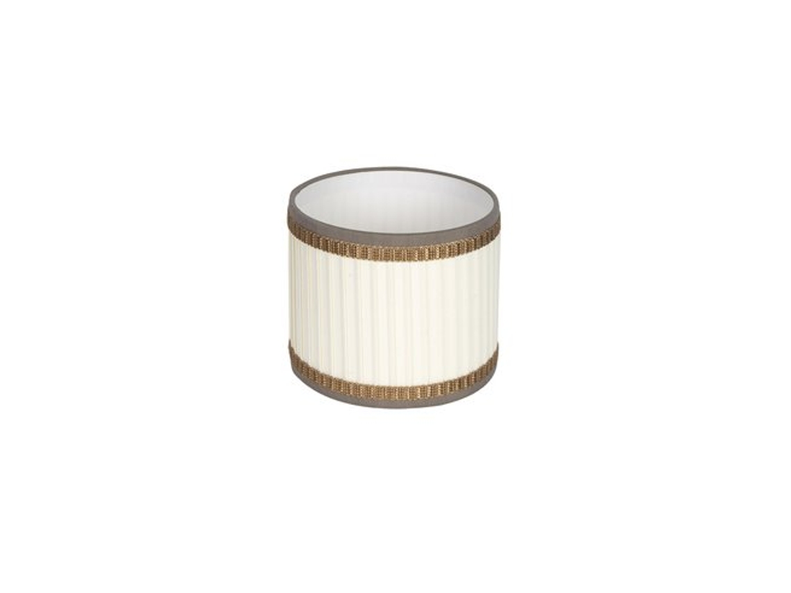 Pantalla Sobremesa Soprano Beige E14 (ø17x17x15cm)