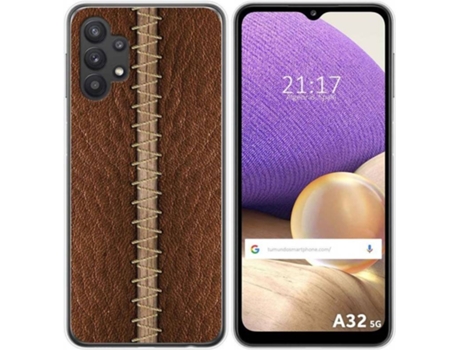 Carcasa Samsung Galaxy A32 5G TUMUNDOSMARTPHONE Cuero 01 Multicolor