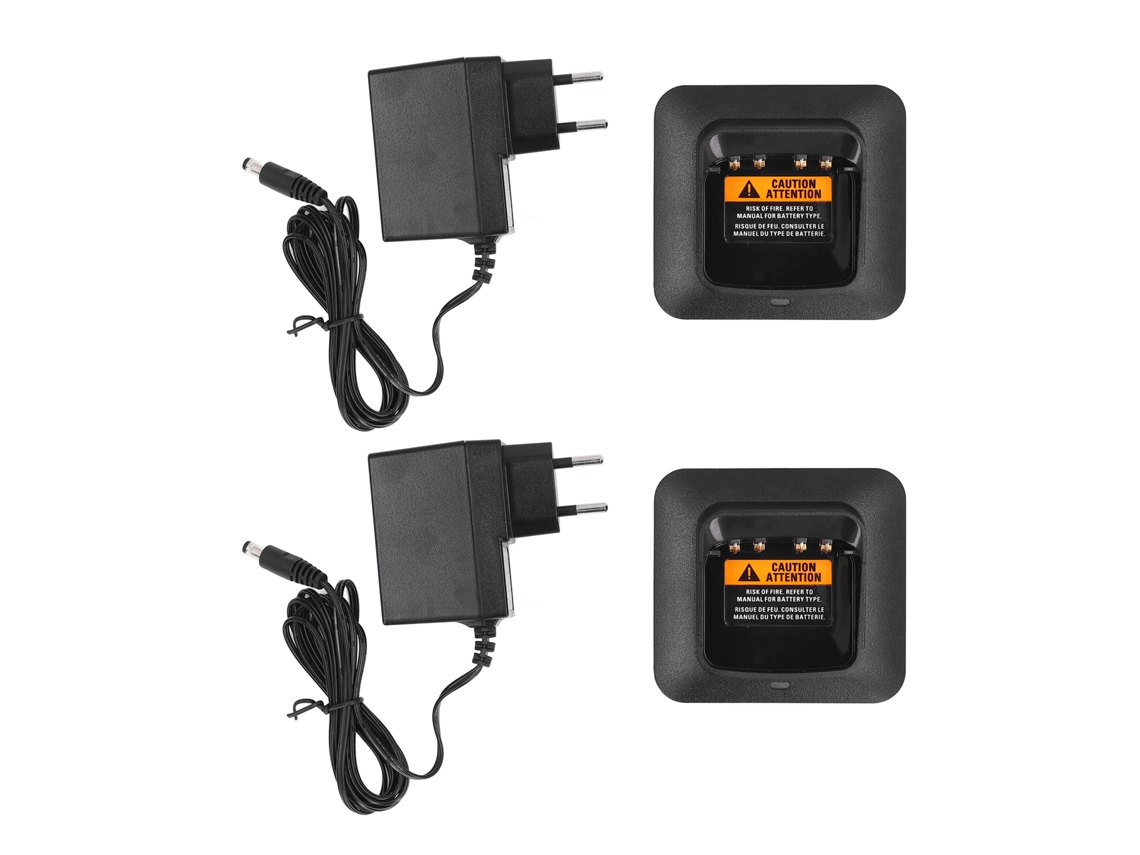 2 Cargadores De Batería Para Radio Bidireccional Con Indicador Led Para Xpr3300e, Xpr3500e Y Xpr7350e.