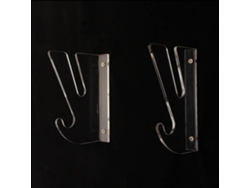 Soporte De Pared Para Monopatín Con Ganchos De Almacenamiento (2 Unidades)