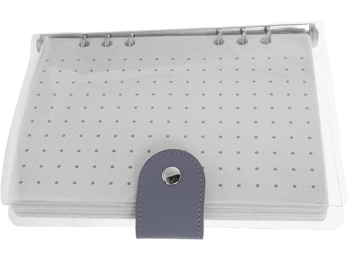 Organizador Insignias Pines Fieltro Sintético Blanco Elegante Capacidad Exhibición Almacenamiento Escritorios