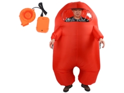 Traje Inflable De Astronauta Espacial Para Halloween Cosplay Anime Juego Disfraz Completo