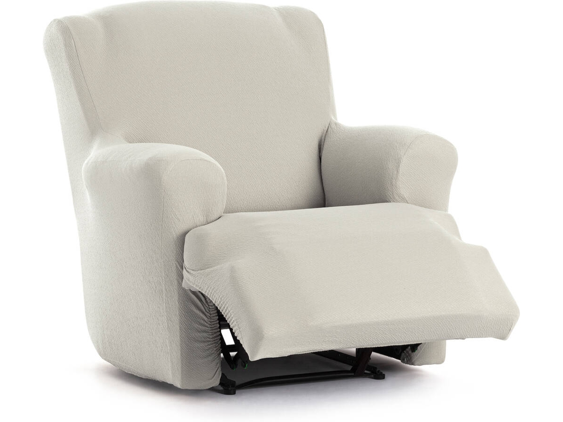 Funda de Sillón Relax XL EYSA Premium Bronx Tejido Multielástico (90 x 80 x 100 cm - Poliéster - Crudo)