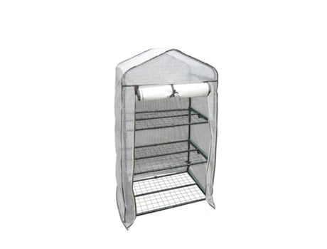 Invernadero PAPILLON de Jardin Portatil Pvc3 Niveles 125 cm. Cultivo de Plantas, Esquejes, Semilleros, Etc.