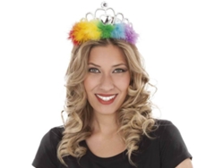 Diadema DISFRAZZES Corona Arcoíris (Talla: Talla Universal )