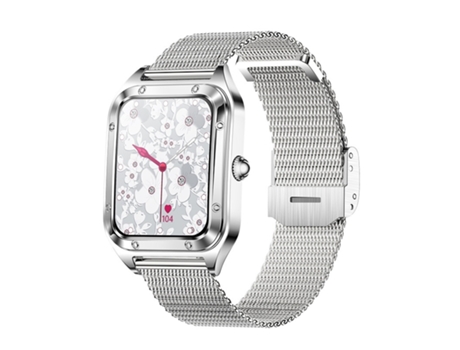 Reloj Inteligente (Responder/Llamar) Pantalla Táctil de 1.6 Pulgadas para Android iPhone, Rastreador de Fitness Impermeable con Monitor de Ritmo CH...
